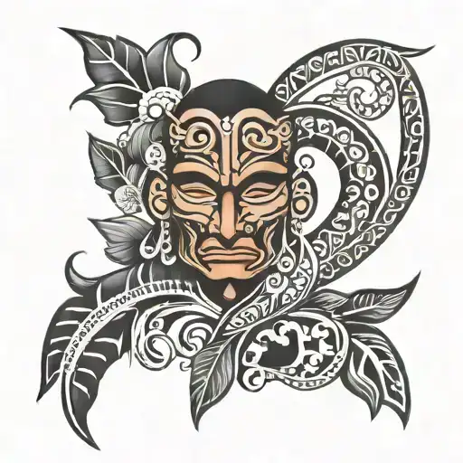Polynesian full sleave tattoo tattoo design idea
