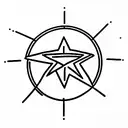 brotherhood stars tattoo design idea