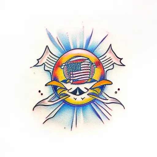 Solitud tattoo design idea