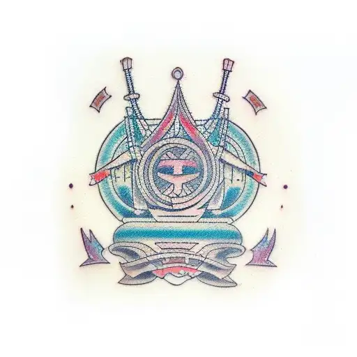 Torii gate tattoo design idea