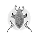 Stingray tattoo design idea