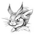 bugs bunny, pikachu, Tom & Jerry, charmanda, blastoise, kayote, speedy Gonzales,  tattoo design idea