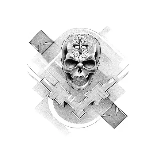 3 crosses tattoo design idea