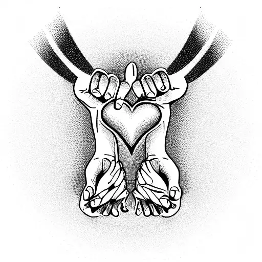 Heart Tattoo Love Heart Frames Heart Doodle Tribal Love Heart Logo  Black Heart 768434  Free Icon Library
