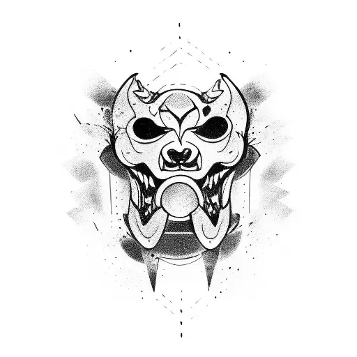 A fierce MMA fighter grappling with a recovery truck in an intense match tattoo design idea