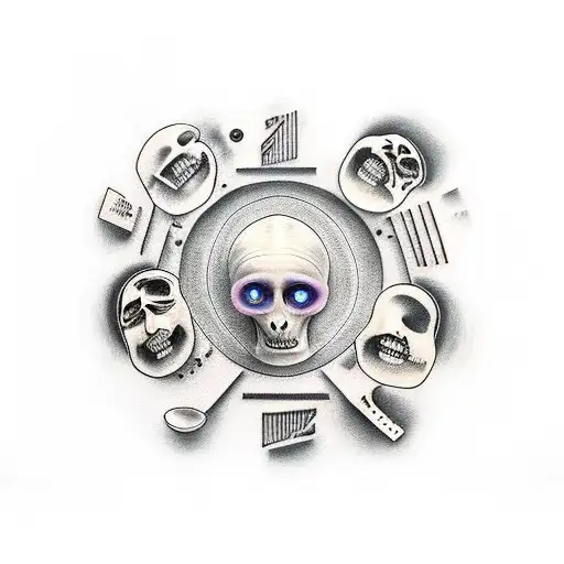  last supper  tattoo design idea