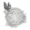 Wiccan tattoo design idea