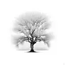 willow tree tattoo design idea