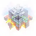 Cubes and astrophysics tattoo design idea