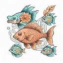 aquarium ♒ tattoo design idea