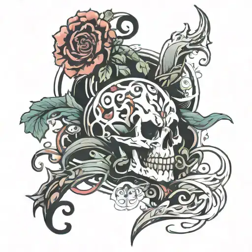 Risk Rich tattoo design idea