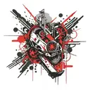 Risk Rich tattoo design idea