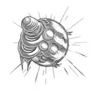 dragon ball z tattoo design idea