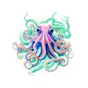 Successful Octopus tattoo design idea