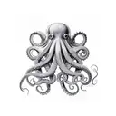 Successful Octopus tattoo design idea