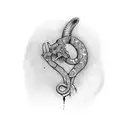 kokopelli tattoo design idea