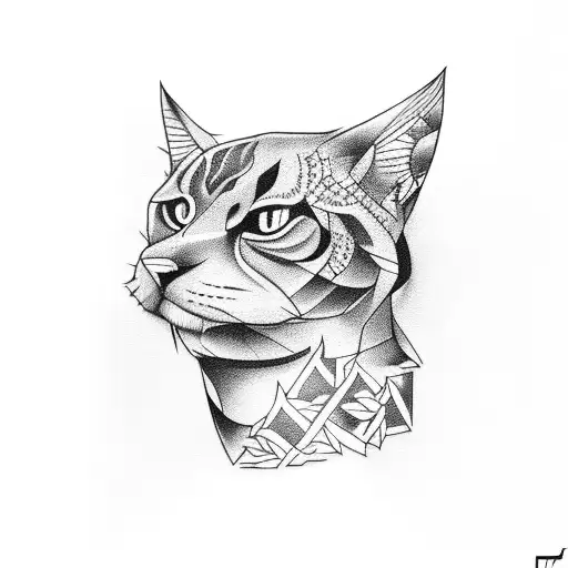 mama tried neck  tattoo design idea