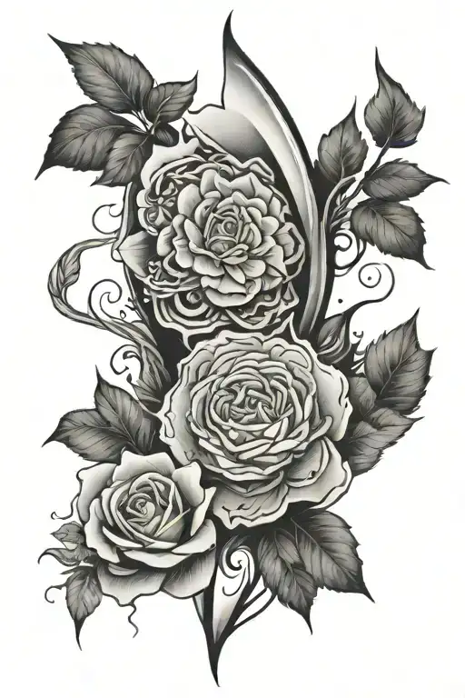 Medium sized inner forearm tattoo design idea