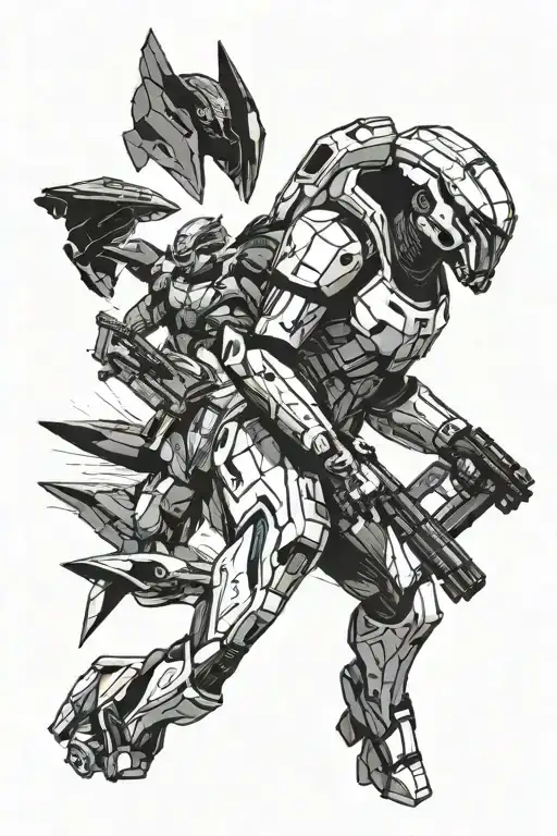 Mass Effect tattoo design idea