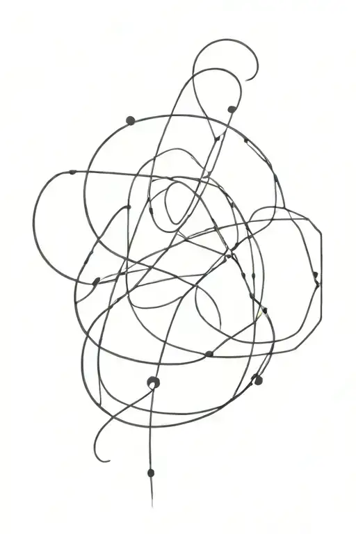 boredom symbol tattoo design idea