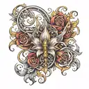 Renaissance tattoo design idea