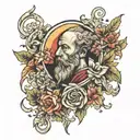 Renaissance tattoo design idea