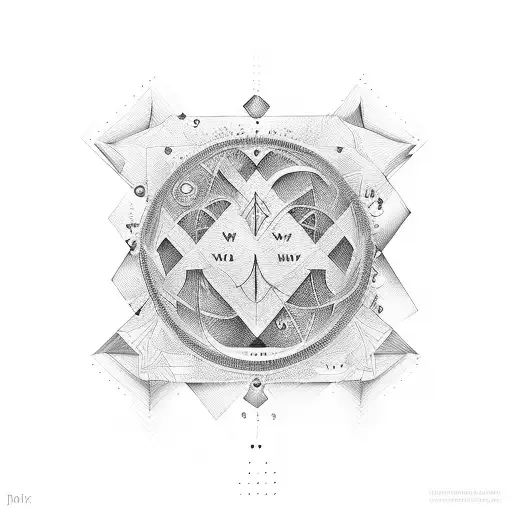 mathematics wins the world tattoo design idea