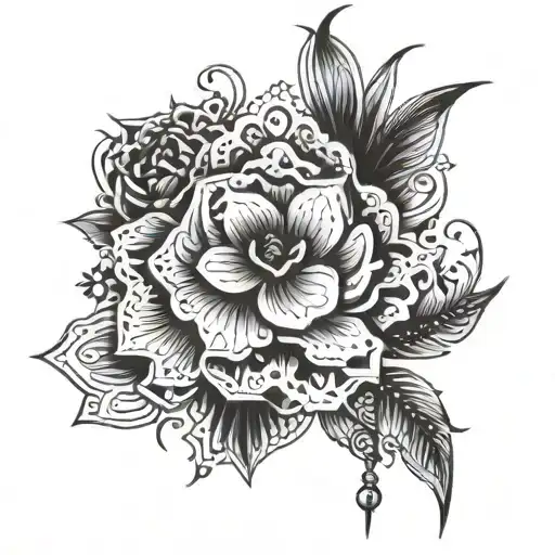 111 tattoo design idea