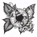 photography tattoo design idea