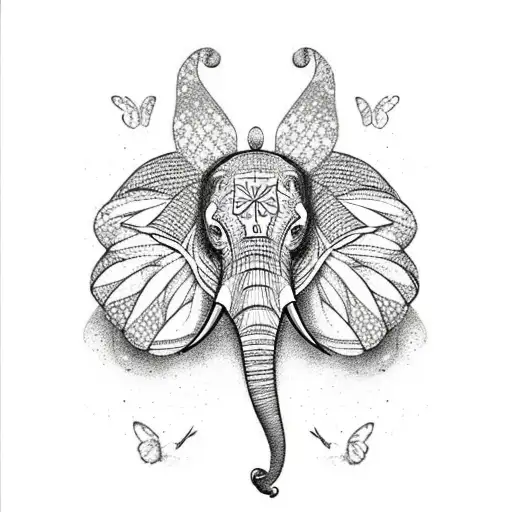 Elephant Tattoo Stock Illustrations – 7,992 Elephant Tattoo Stock  Illustrations, Vectors & Clipart - Dreamstime