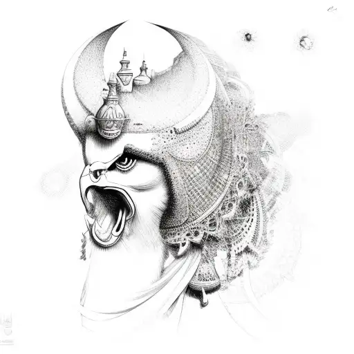 Isis tattoo design idea