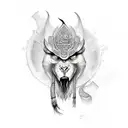 Isis tattoo design idea