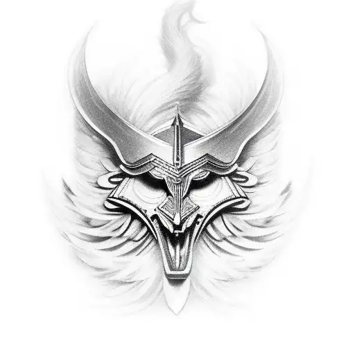 Valkyrie, norse mythology  tattoo design idea