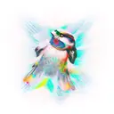 alma volando tattoo design idea