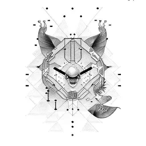 Morse code tattoo design idea