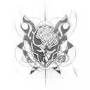 ac milan  tattoo design idea