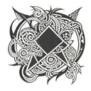 loki tattoo design idea