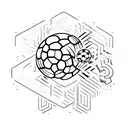 A soccer player with the number 31 incorporated into the design tattoo design idea