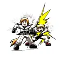 Lightning Bolt tattoo design idea