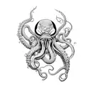 marvel venom symboite tentacles tattoo design idea