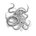 marvel venom symboite tentacles tattoo design idea