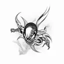 marvels venom symboite  tattoo design idea