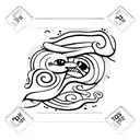 the other side of the door, August, getaway car Taylor Swift inspired, postage stamp tattoo design idea