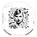 the other side of the door, August, getaway car Taylor Swift inspired, postage stamp tattoo design idea