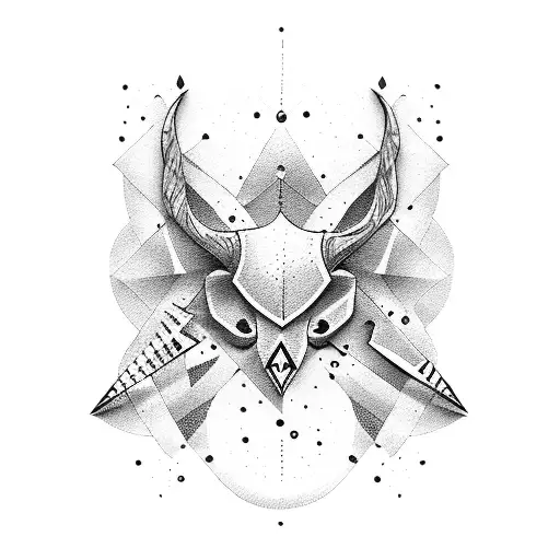 scissors  tattoo design idea