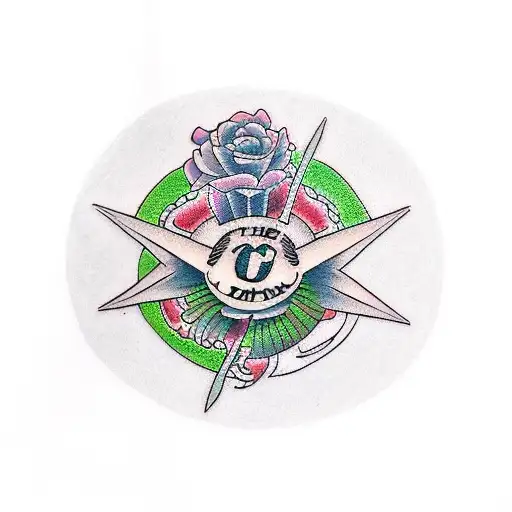 the tattoo should read "carpe Diem" tattoo design idea