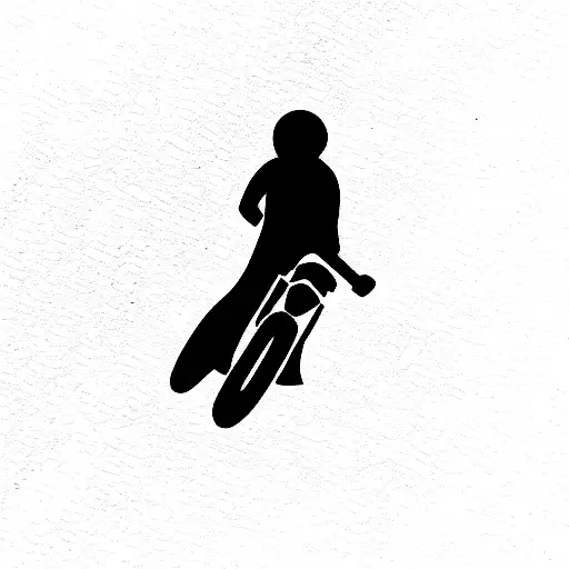 dirt bike  tattoo design idea