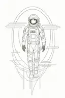 interstellar movie tattoo design idea
