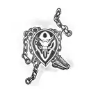 ball python,heart,chopper,chain,oldschool tattoo design idea