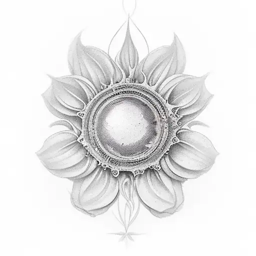 denizin ortasında tek başına kalmış bir erkek  tattoo design idea